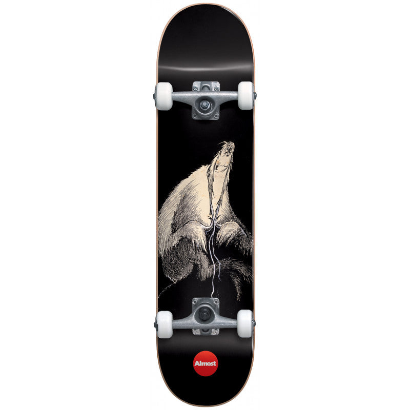 Skateboard Almost Dr. Secret Art First Push Black 7.875"