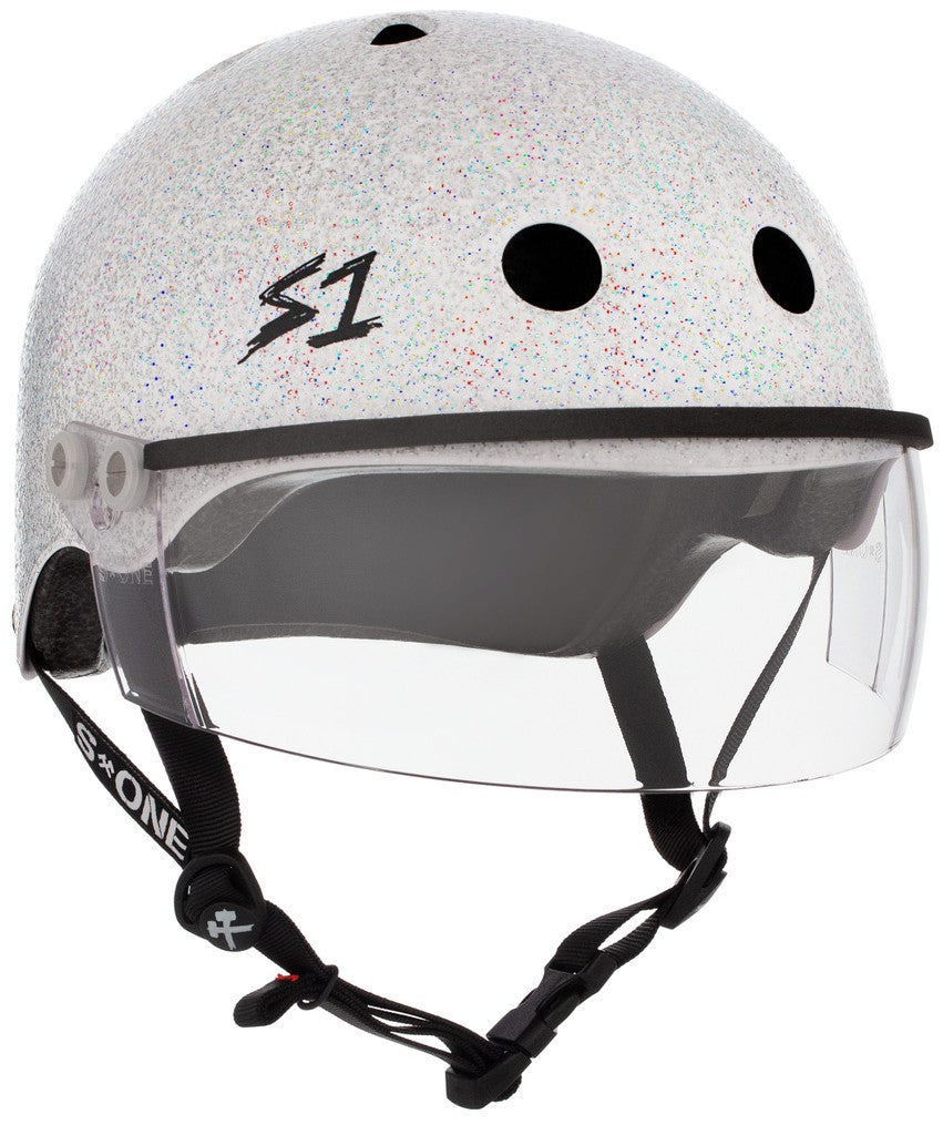 Casque S-One Lifer Visor Gloss Glitter