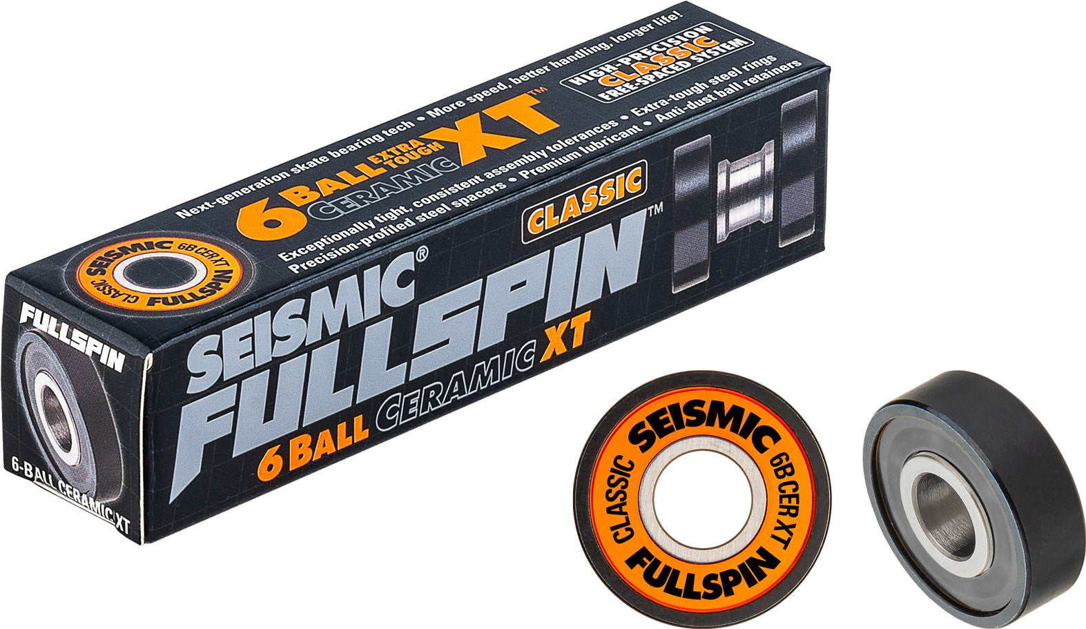 Roulements Seismic Fullspin 6-Ball Ceramic XT Classic