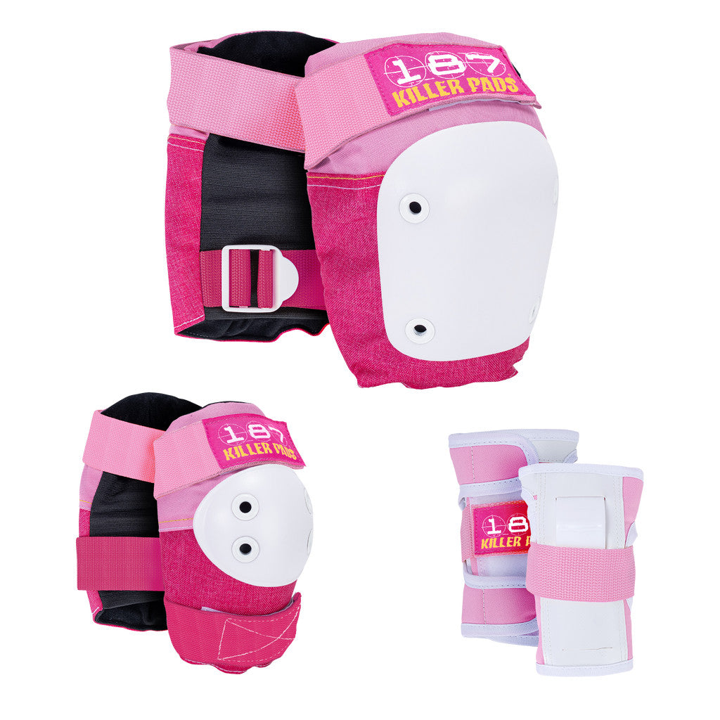 Pack de Protections 187 Killer Pads Junior Pink