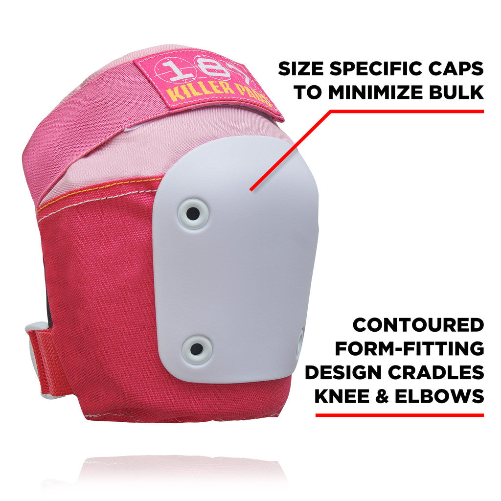 Pack de Protections 187 Killer Pads Junior Pink