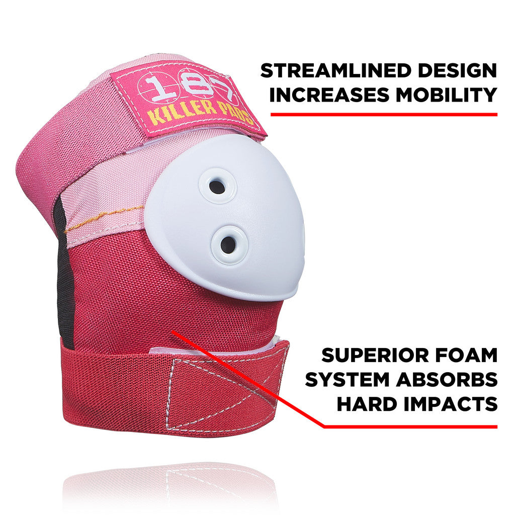 Pack de Protections 187 Killer Pads Junior Pink