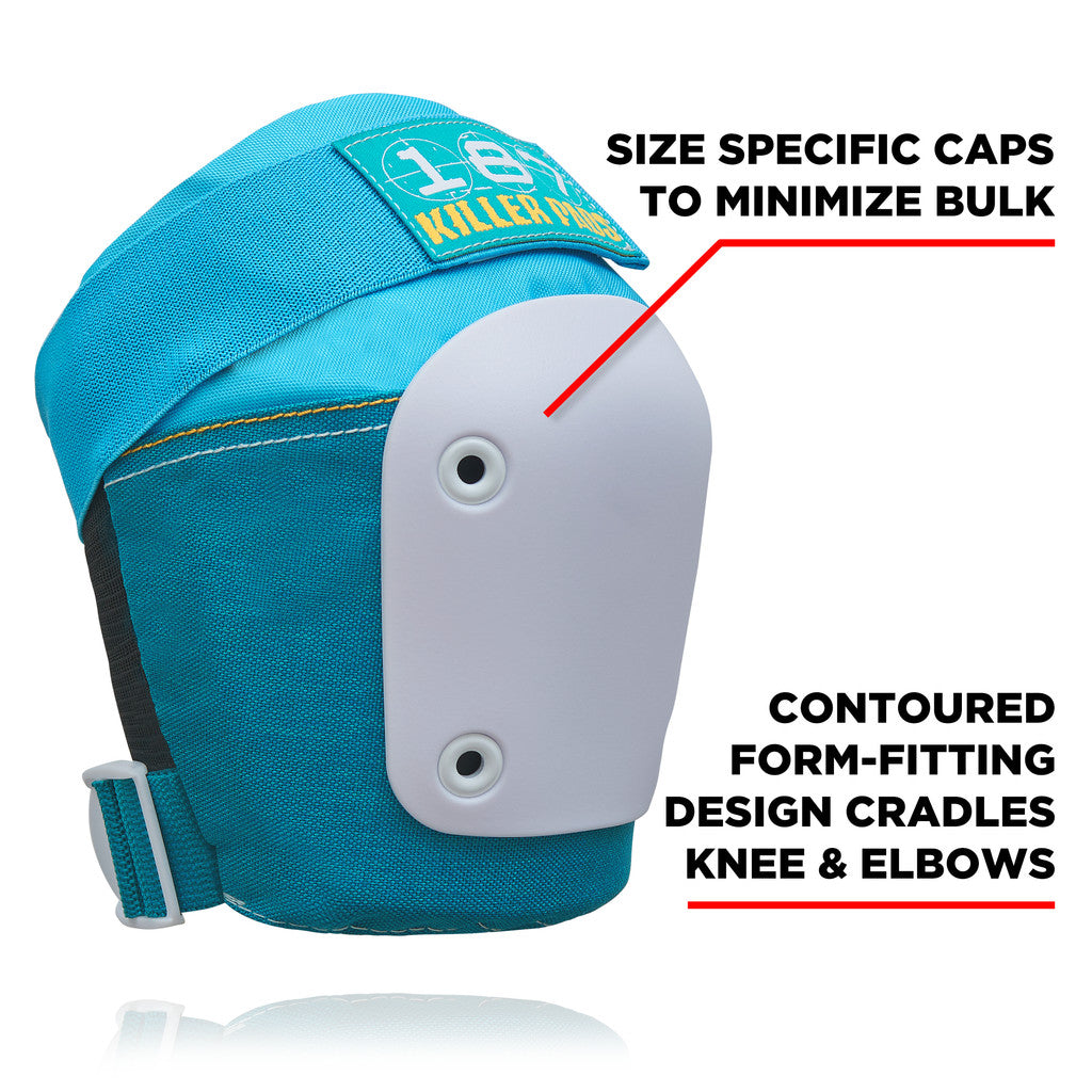 Pack de Protections 187 Killer Pads Junior bleu / teal