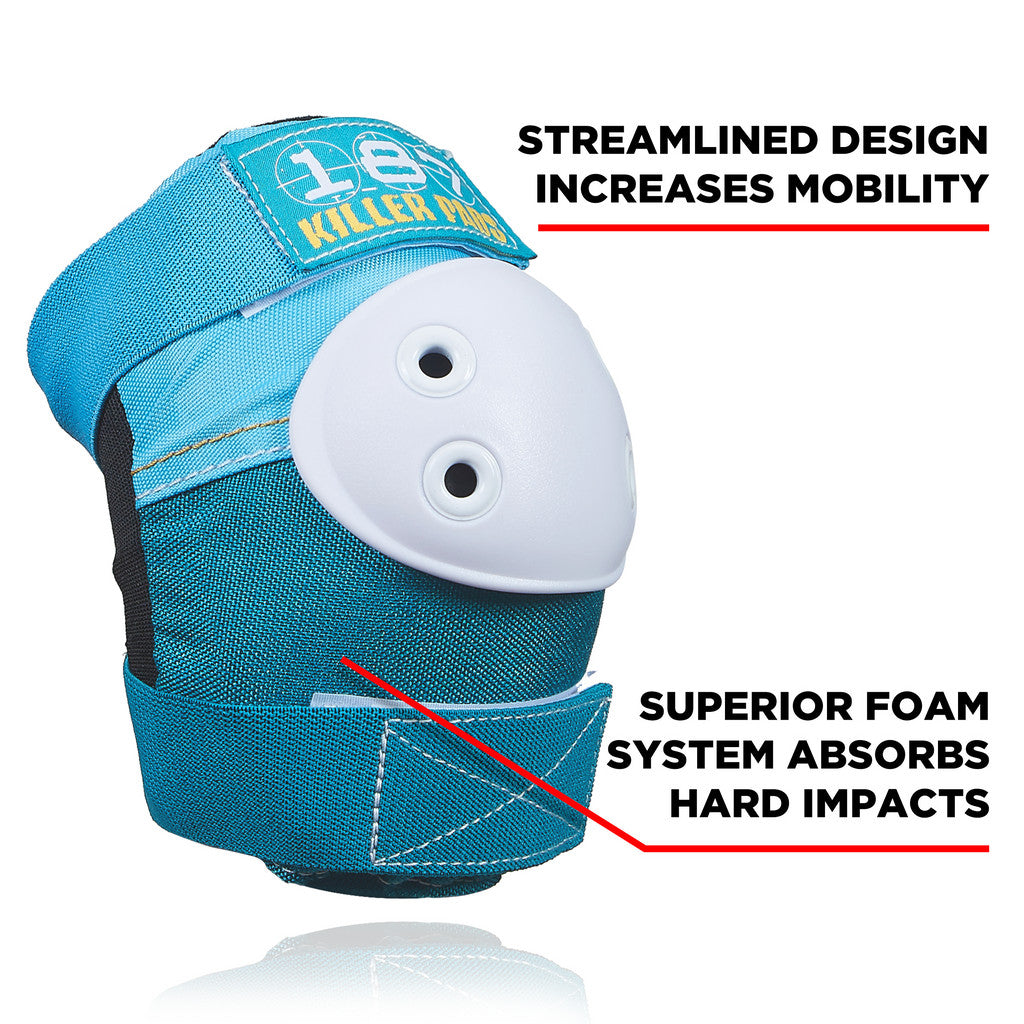 Pack de Protections 187 Killer Pads Junior bleu / teal