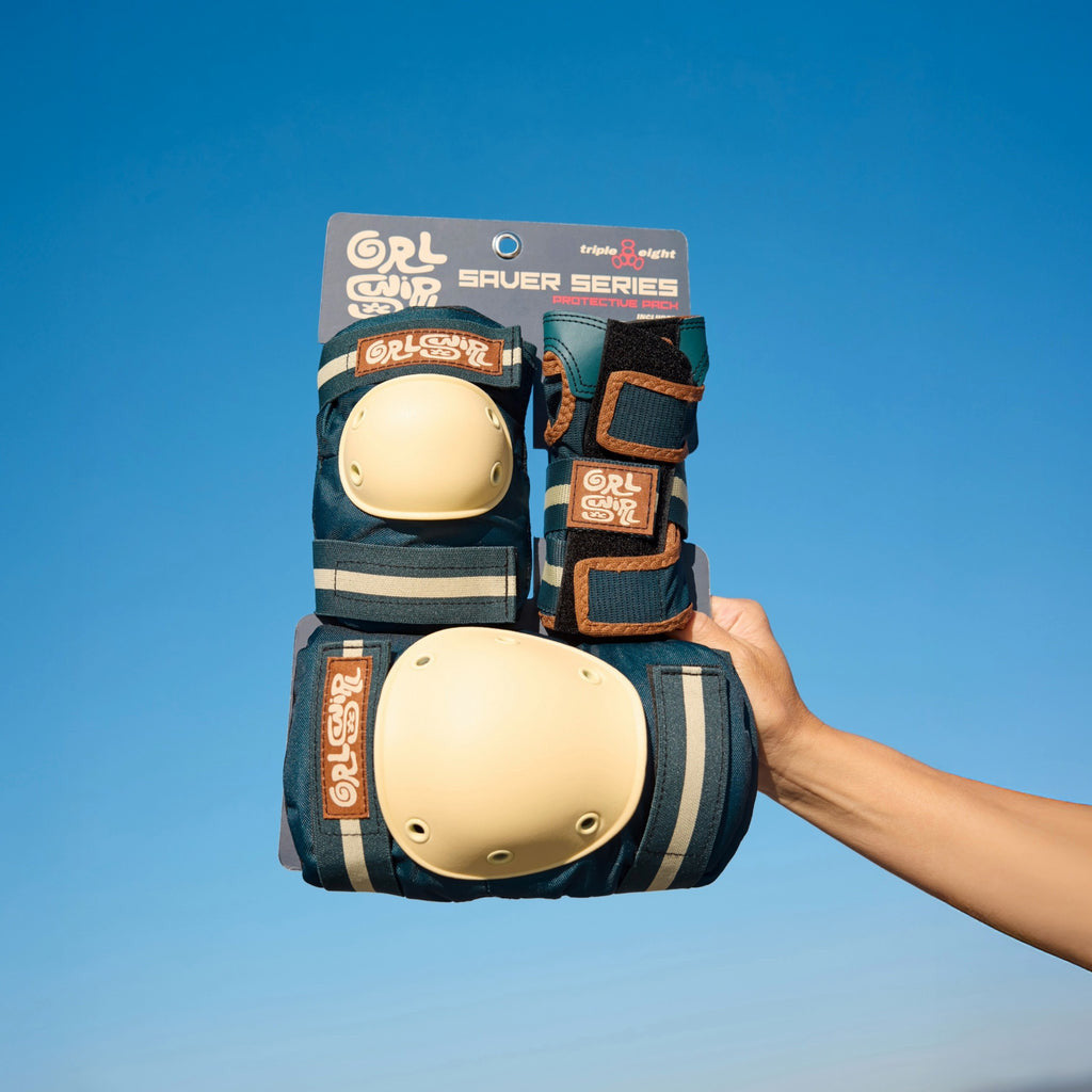 Pack de Protections Triple Eight x GRLSWIRL Saver Series 3-Pack