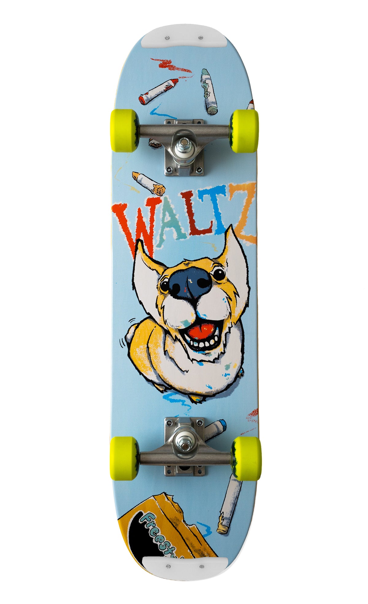 Skateboard Complet Waltz Crayon Corgi 7.6"