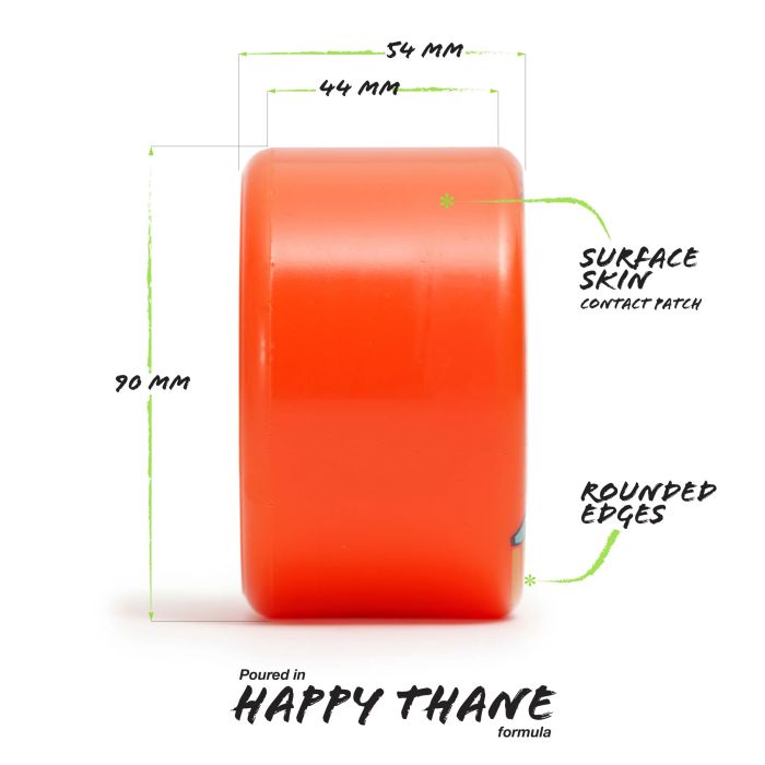 Roues Orangatang Bee's Knees 90mm