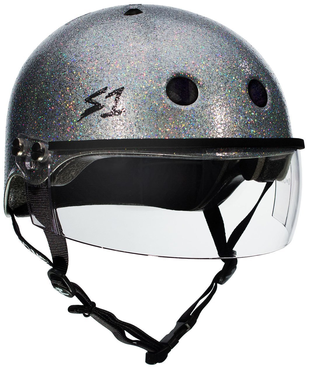 Casque S-One Lifer Visor Gloss Glitter