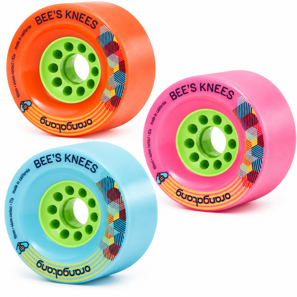 Roues Orangatang Bee's Knees 90mm