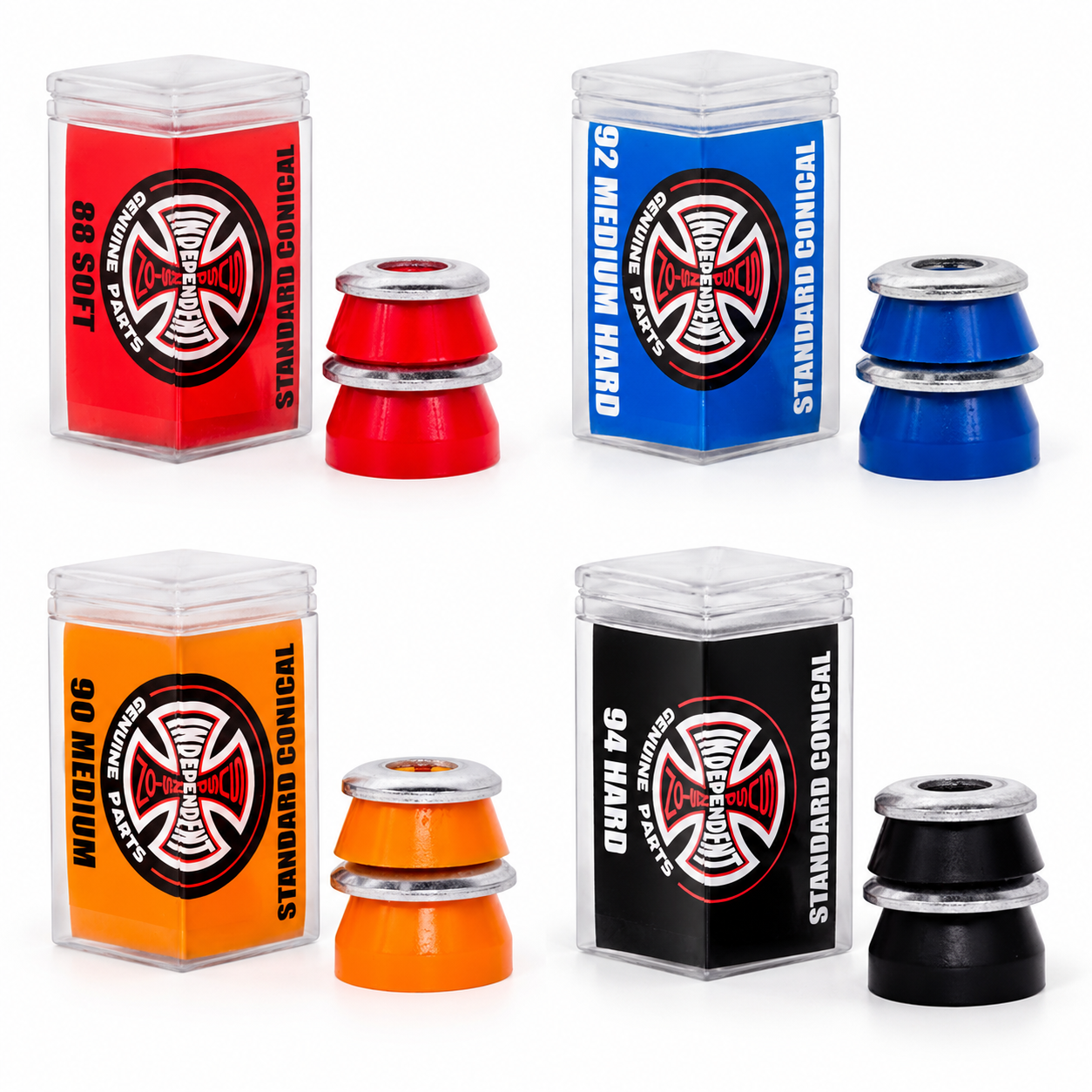 Bushings Independent Conical Jeu de 4