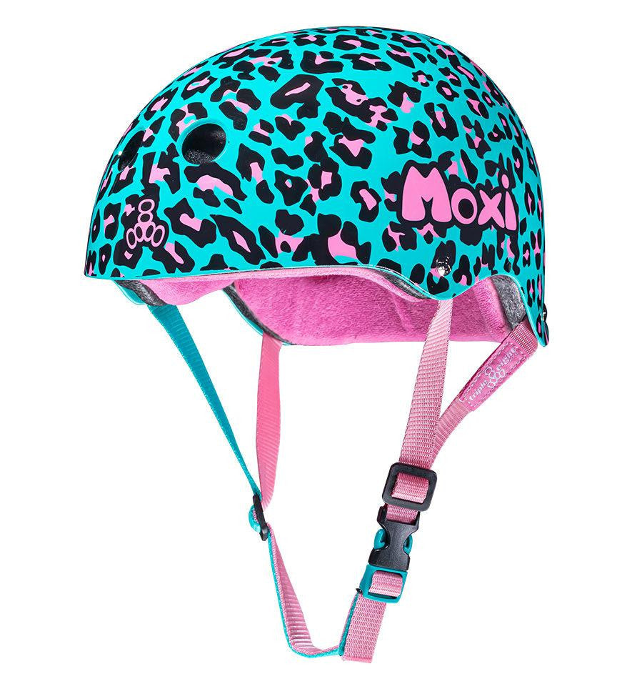 Casque Triple Eight The Certified Sweatsaver Moxi Leopard
