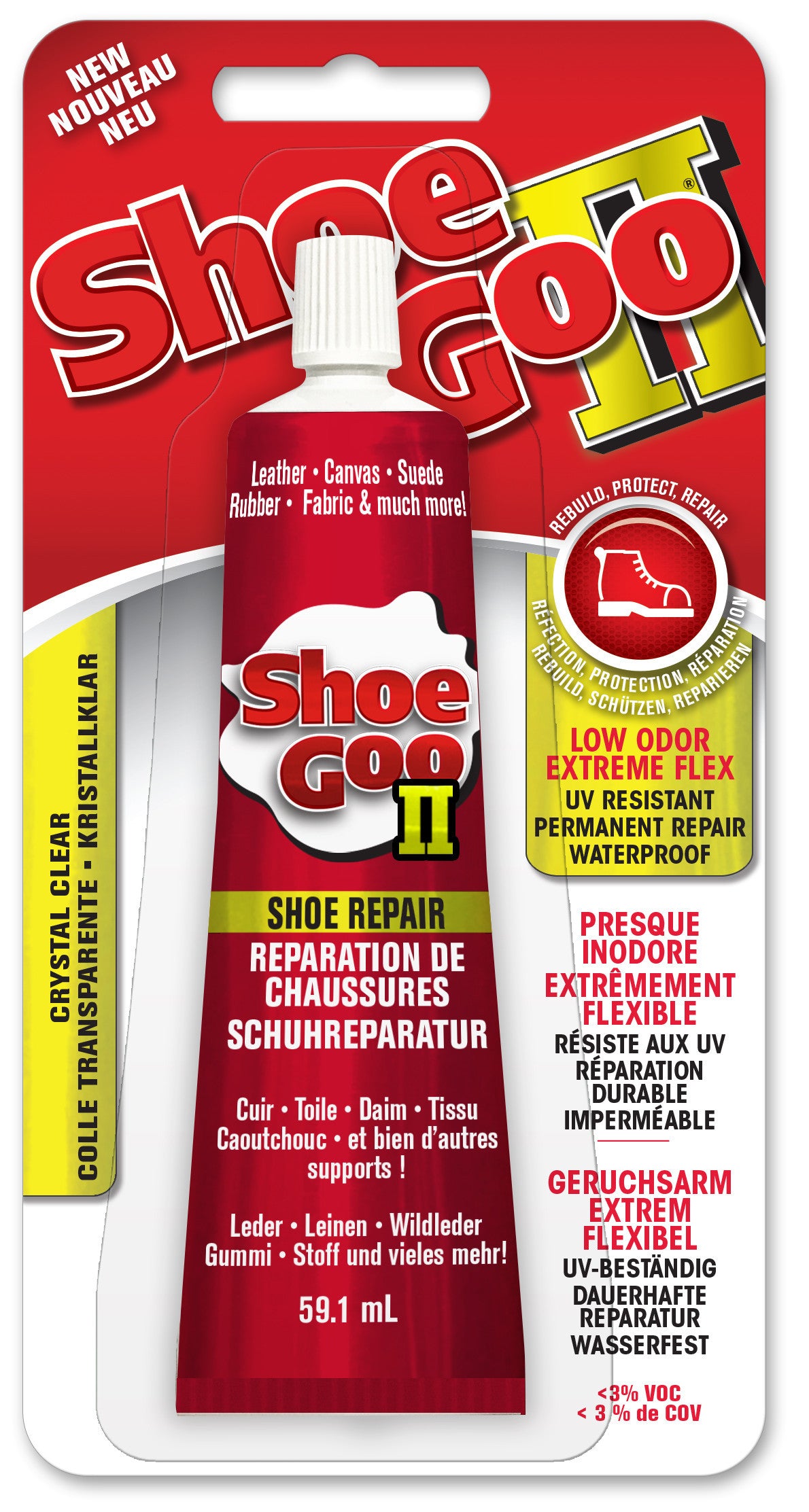 Colle réparation chaussures Shoe Goo II