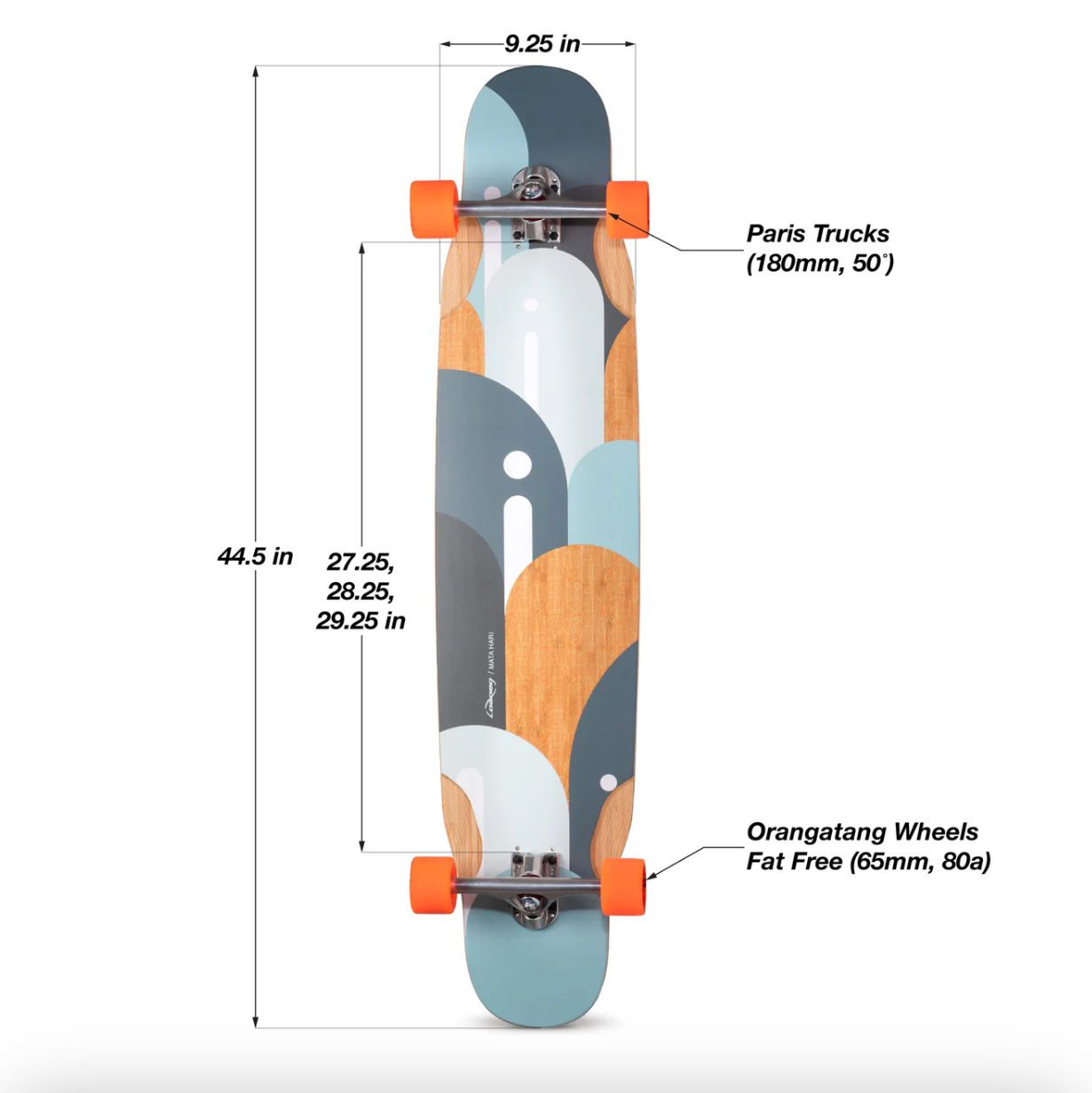Longboard Loaded Mata Hari 44.5"