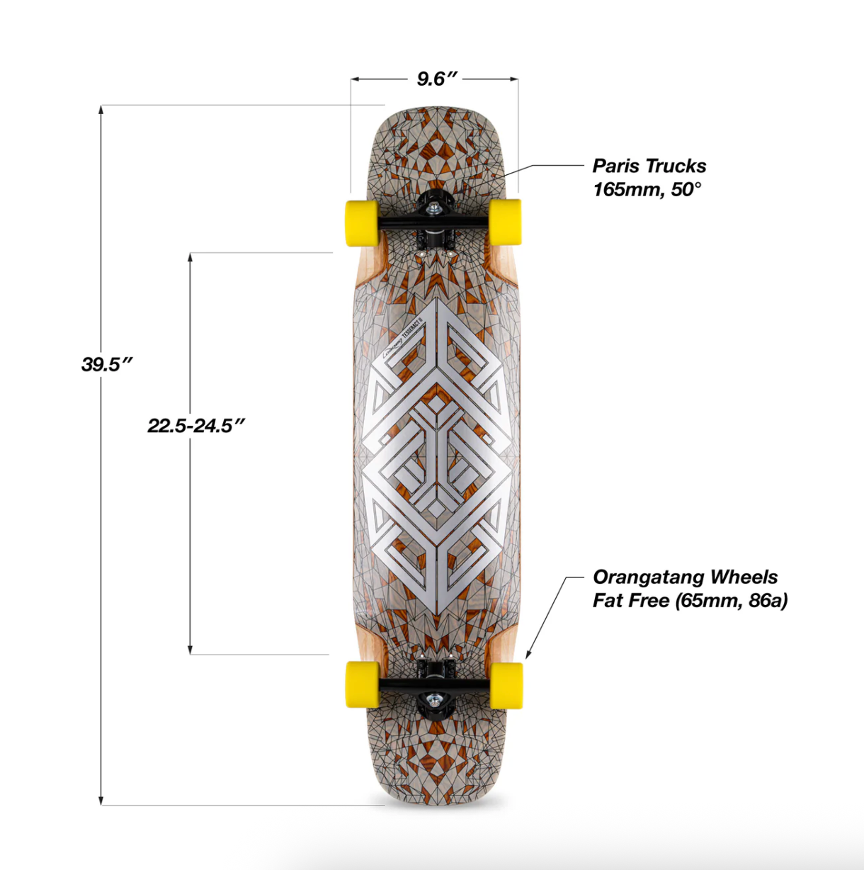 Longboard Loaded Tesseract II Chroma 39.5"