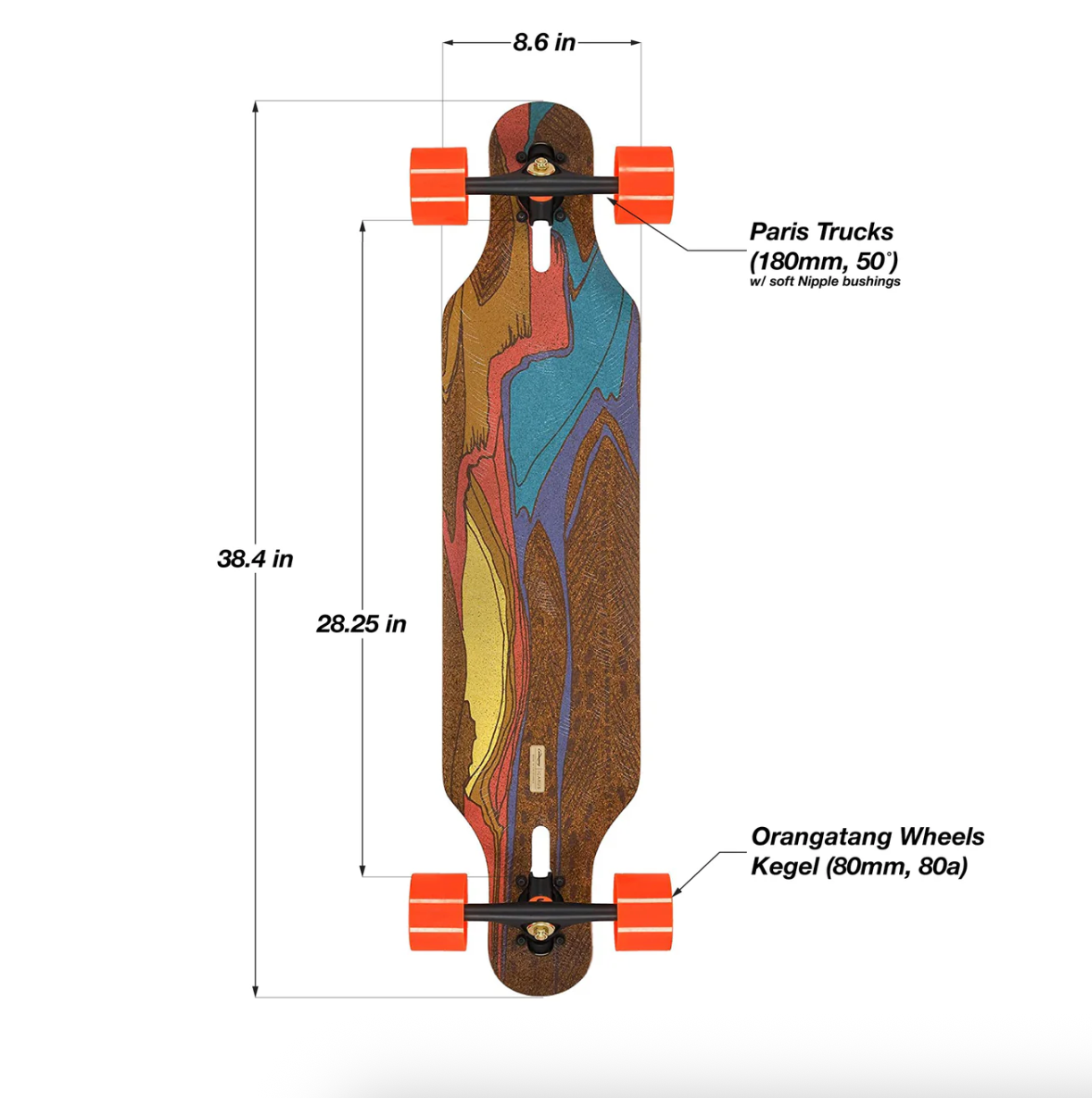 Longboard Loaded Icarus 38.4"