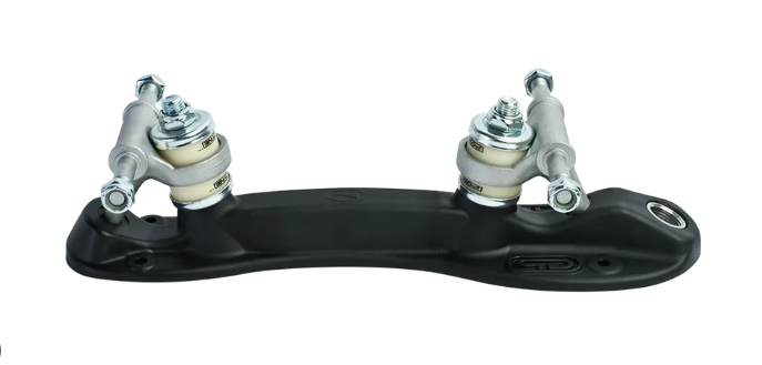 PowerDyne Nylon Thrust plate by Oui Oui Croissant featuring a sleek, durable design for optimal skating performance.