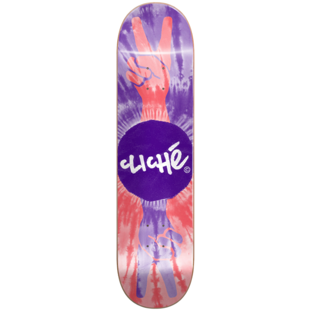 Deck Cliché Peace RHM Purple Red