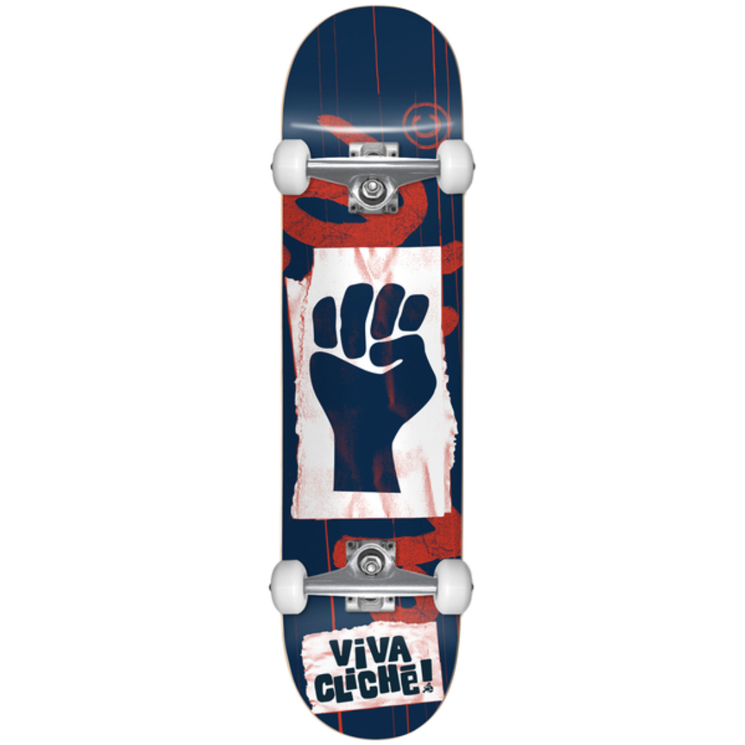 Skateboard complet Cliché Viva Cliché Blue Red 7.75"