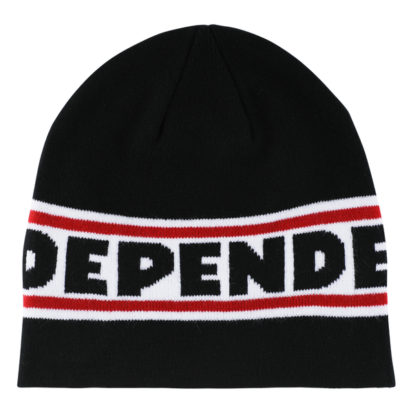 Bonnet Independent Bar Logo Skull Black