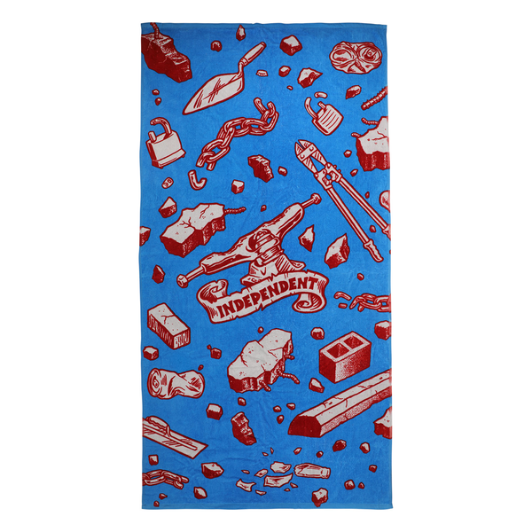 Serviette Independent Under The Bridge Blue Red