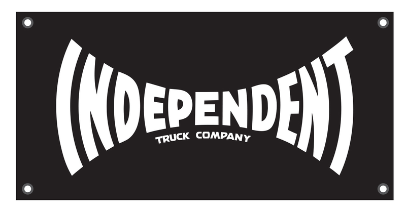 Bannière Independent Span Black 90 x 46 cm