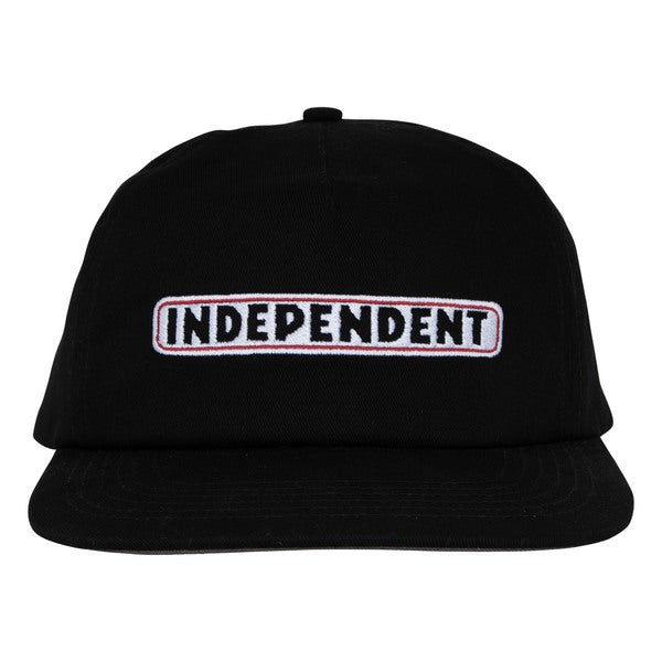 Casquette Independent Bar Logo Snapback