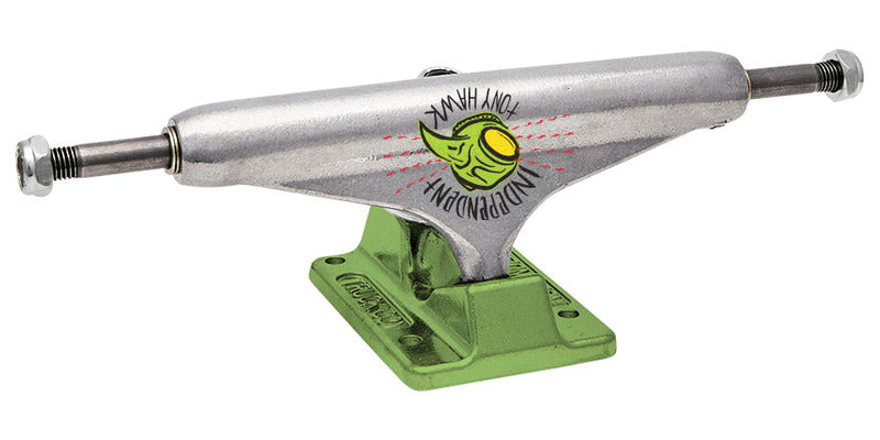 Truck Independent Pro Tony Hawk Forged Hollow 144 Transmission Silver Green