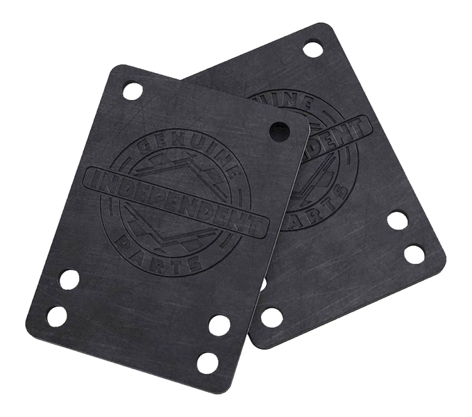 Pads Independent Shock 0.125" Black Jeu de 2