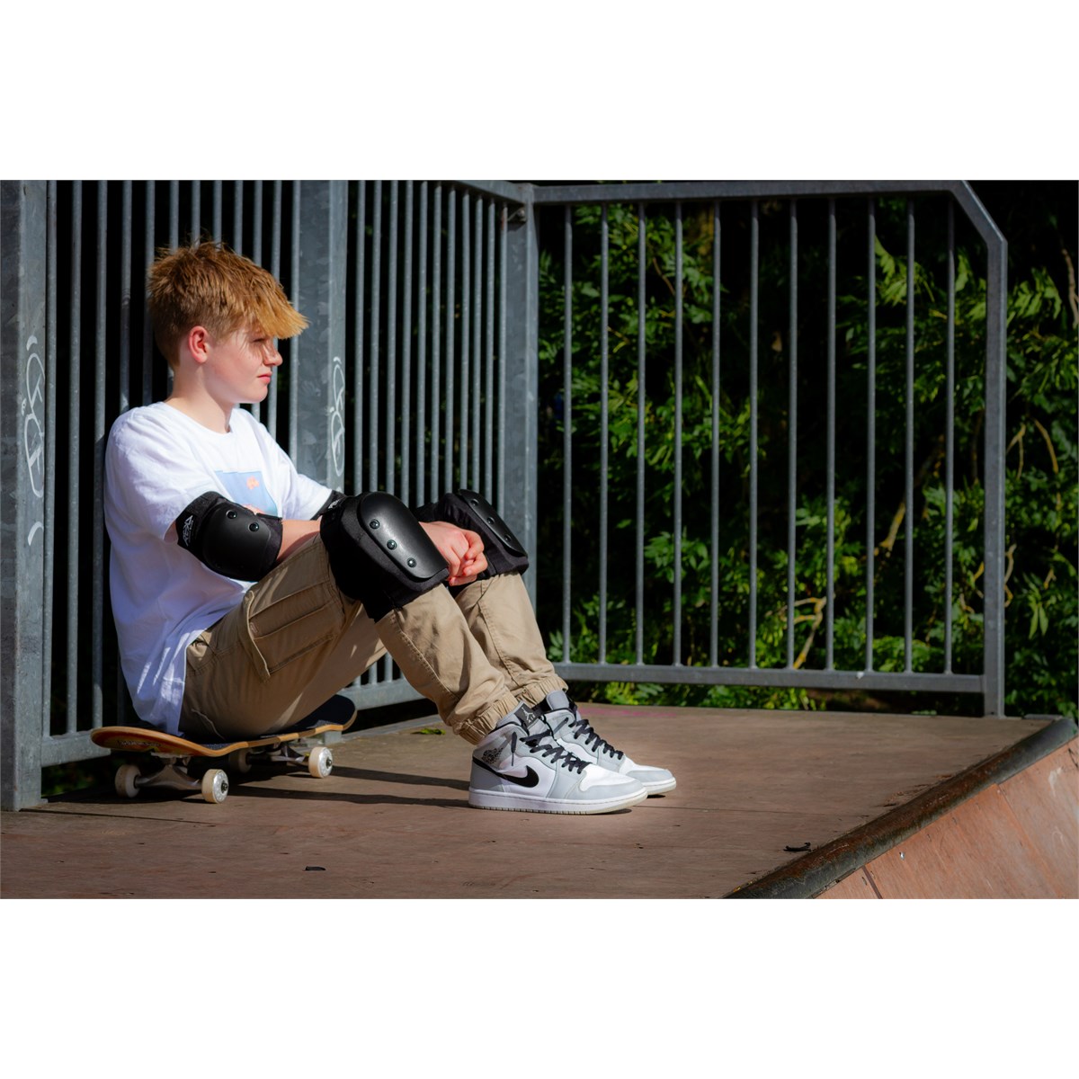 Pack genouillères et coudières REKD Youth Heavy Duty Double Pad Set