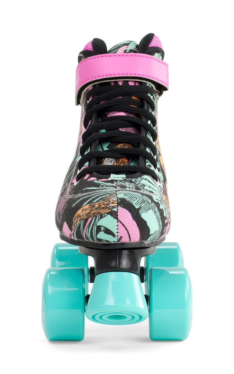 Rollers Quad Enfant SFR Vision Canvas Black Floral