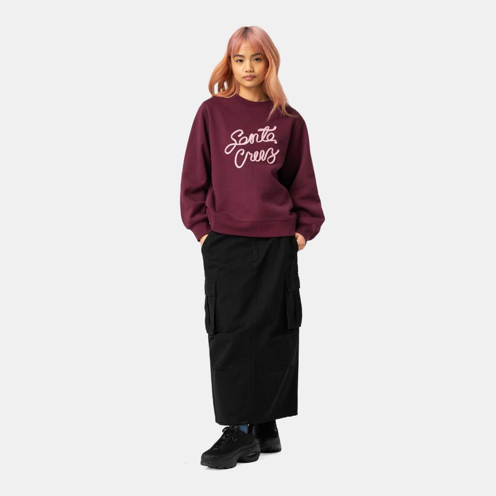 Sweat femme Santa Cruz Ribbon Script Front Crew