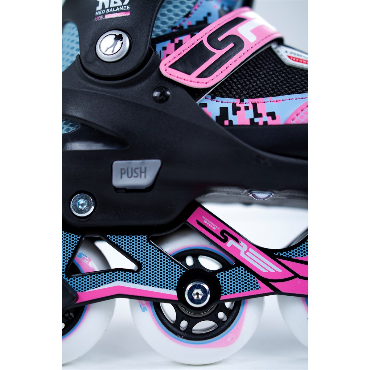Rollers en Ligne Enfant SFR Pixel Adjustable