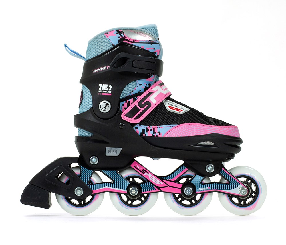 Rollers en Ligne Enfant SFR Pixel Adjustable