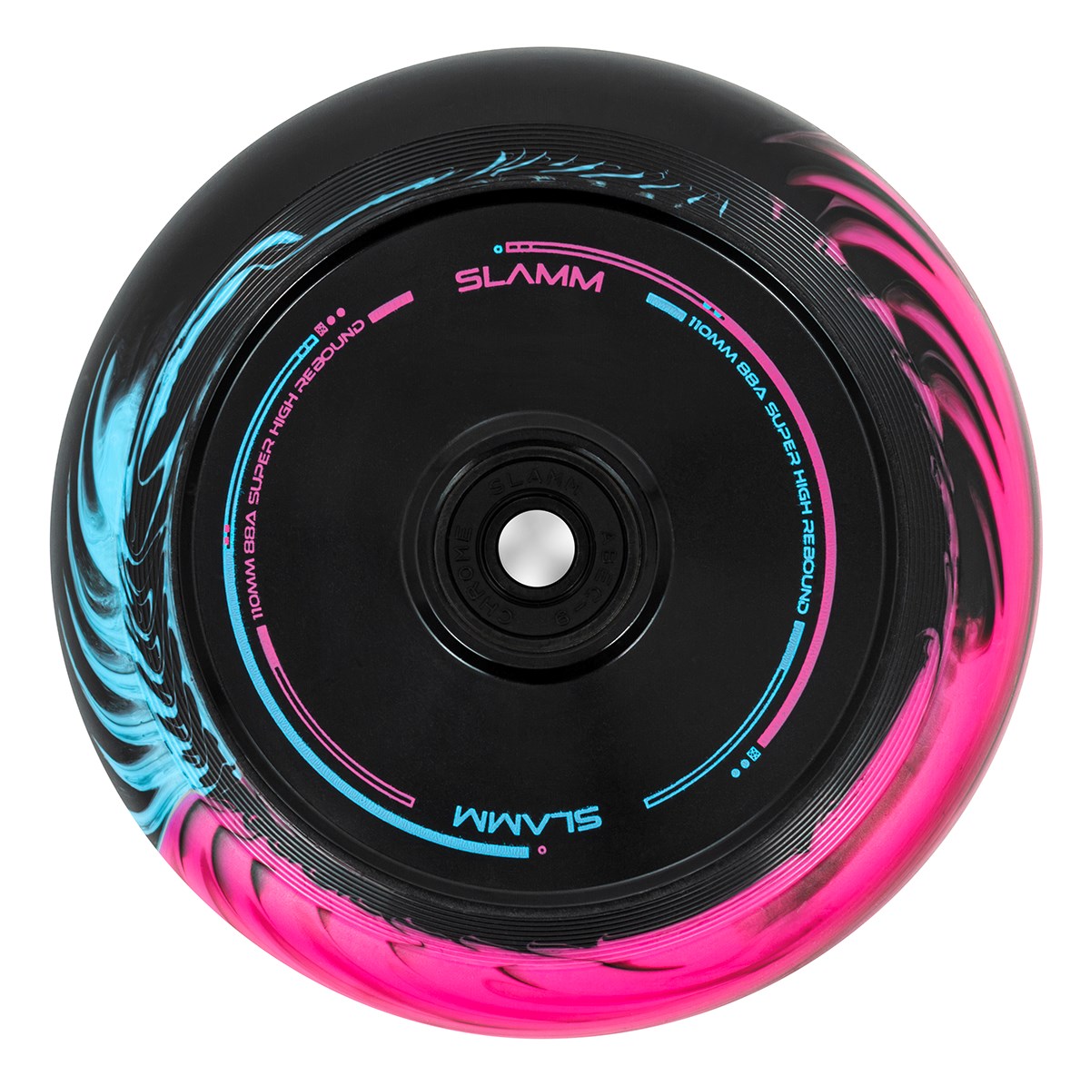 Roue Trottinette Slamm Swirl Hollow Core 110mm – Paire