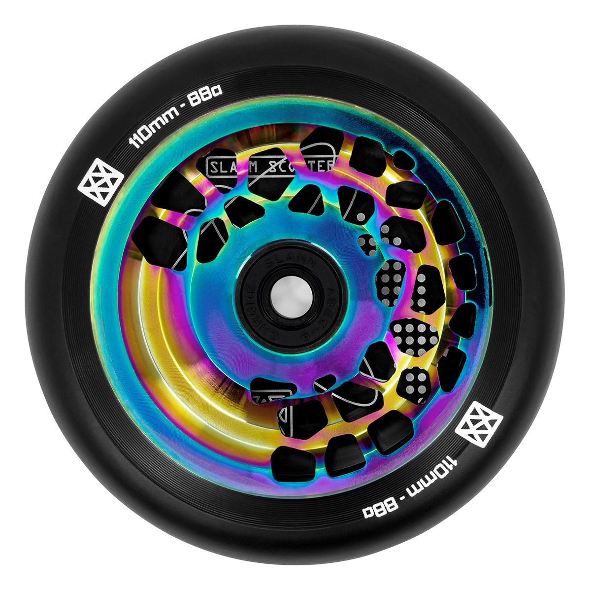Roue Trottinette Slamm Neochrome Split Core 110mm – Paire