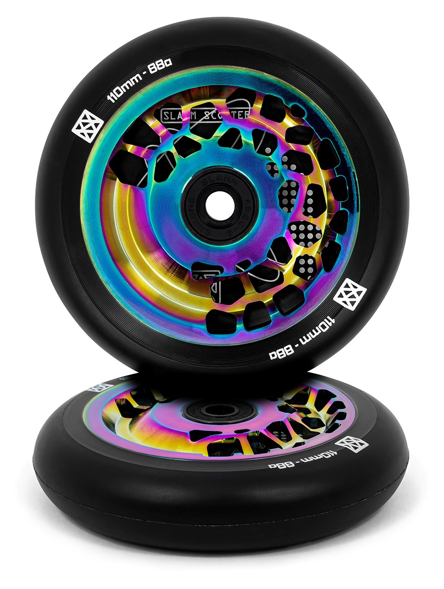 Roue Trottinette Slamm Neochrome Split Core 110mm – Paire