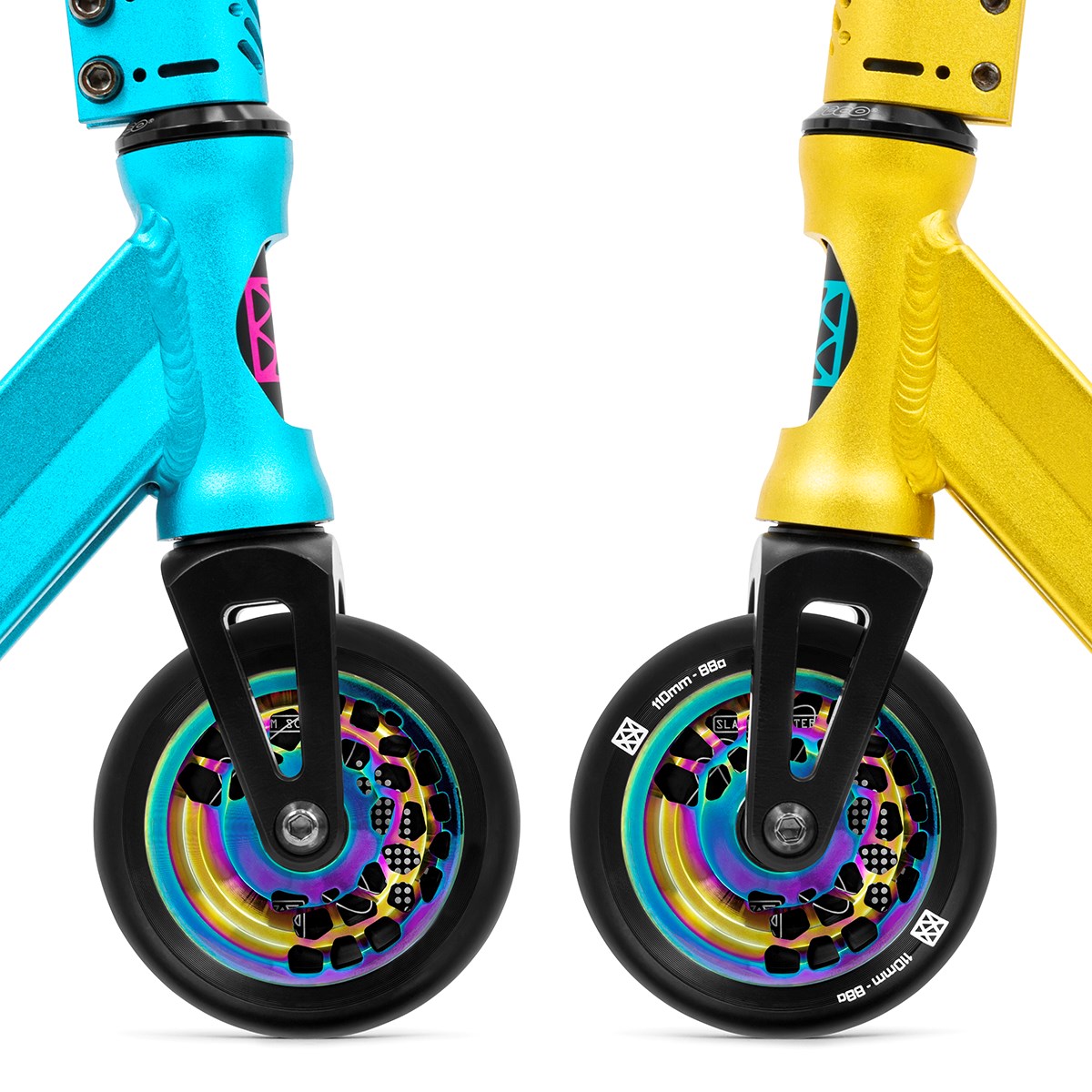 Roue Trottinette Slamm Neochrome Split Core 110mm – Paire