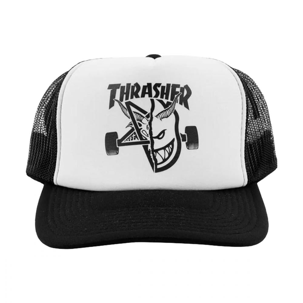 Casquette trucker Thrasher x Spitfire Thrash & Burn