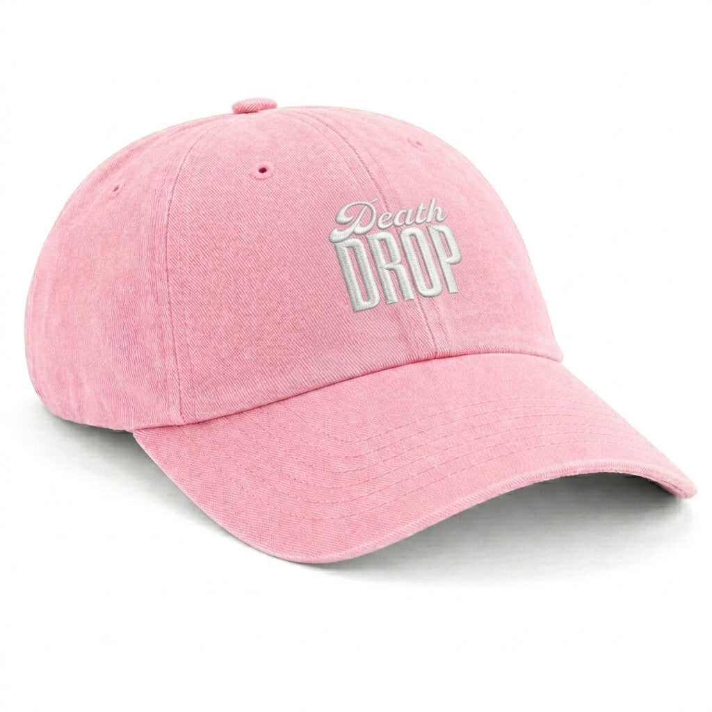Casquette Vintage Rose Death Drop