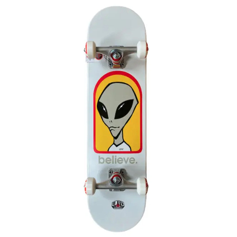 Skateboard Complet Alien Workshop Believe White