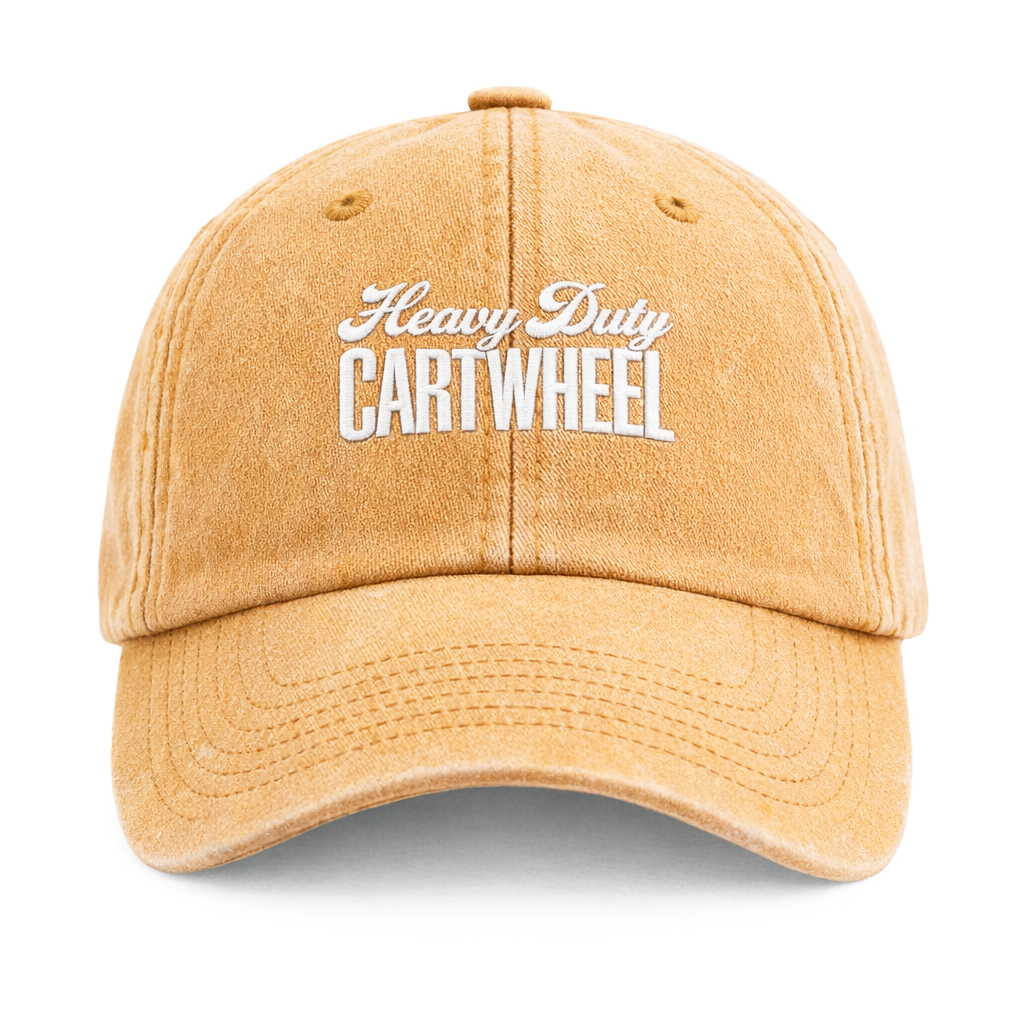 Casquette Vintage Moutarde Heavy Duty Cartwheel