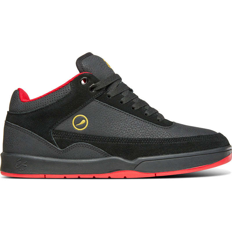 Chaussures de skate éS Stylus Mid Black/Red