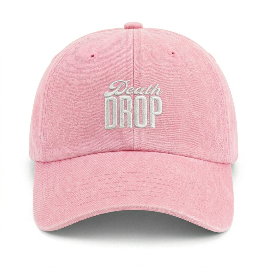 Casquette Vintage Rose Death Drop